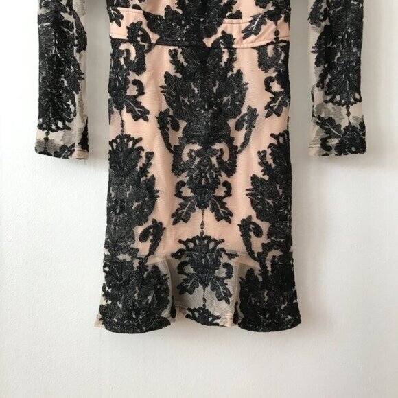 For Love & Lemons A Night To Remember Lace Mini Dress - Picture 5 of 8